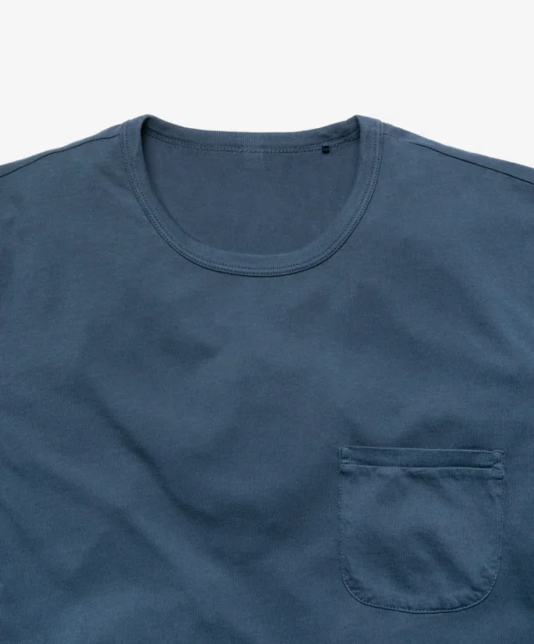 Tees + Henleys*Outerknown Sojourn Pocket Tee Indigo