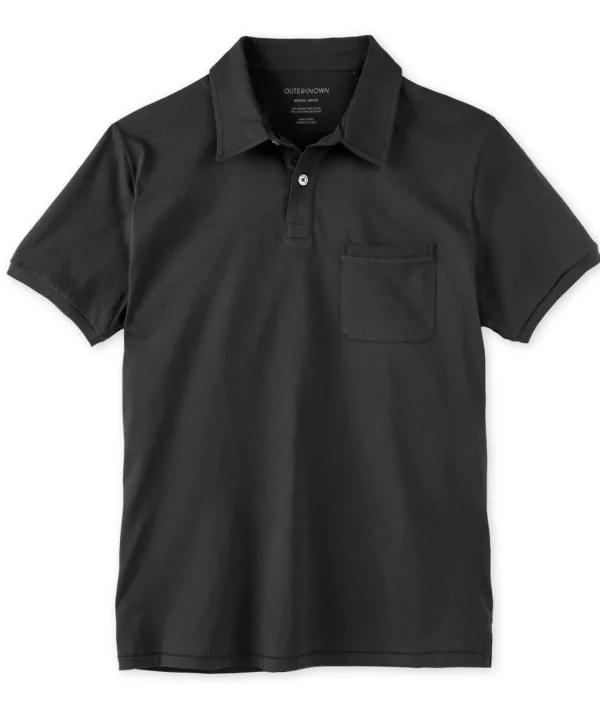 Polos*Outerknown Sojourn Polo Pitchblack