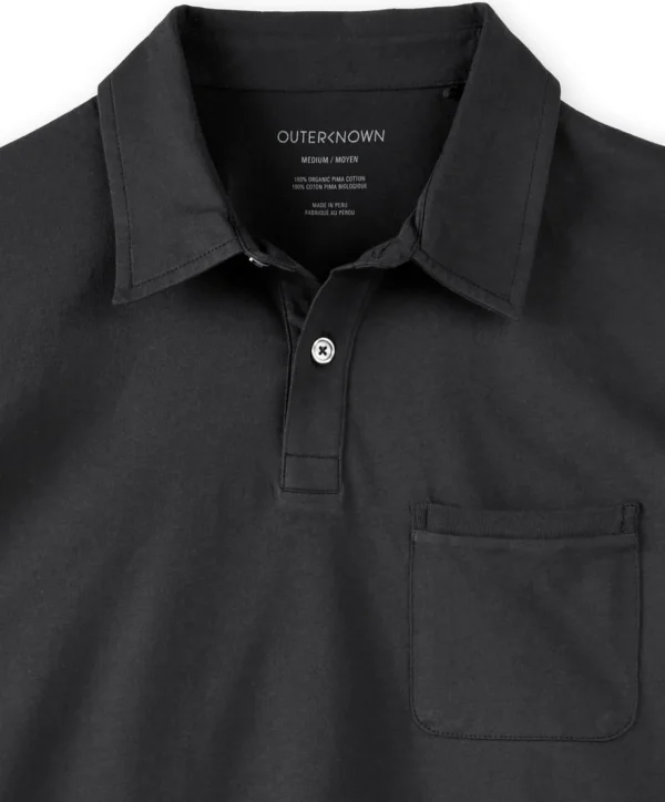 Polos*Outerknown Sojourn Polo Pitchblack