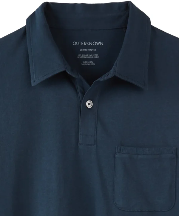 Polos*Outerknown Sojourn Polo Indigo