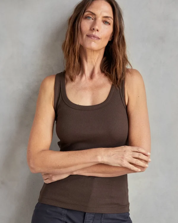 Tees + Tanks*Outerknown Sojourn Ribbed Tank Beachwood