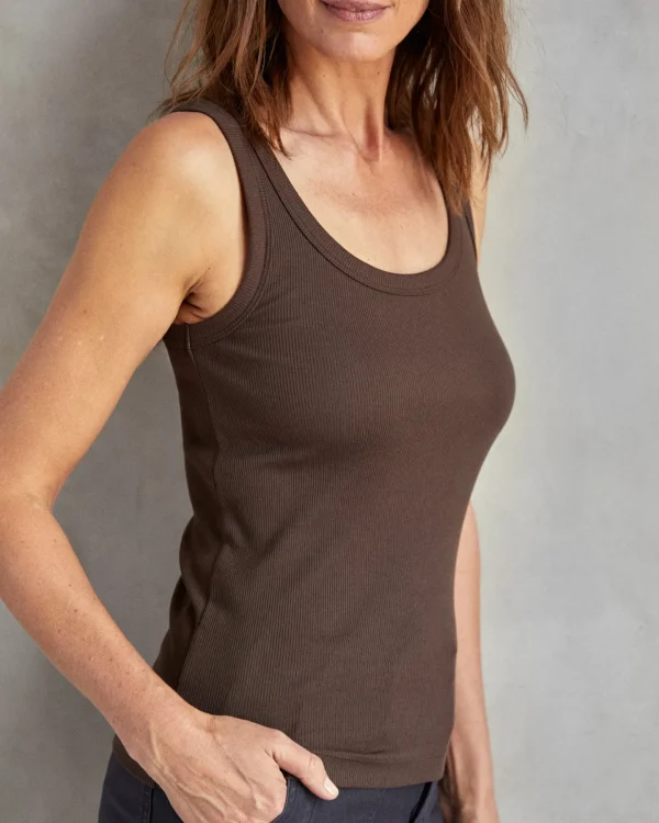 Tees + Tanks*Outerknown Sojourn Ribbed Tank Beachwood