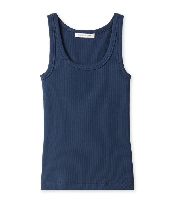 Tees + Tanks*Outerknown Sojourn Ribbed Tank Marine