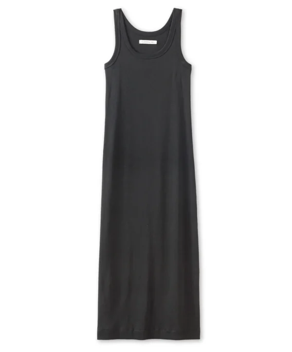 Jumpsuits + Dresses*Outerknown Sojourn Ribbed Tank Dress Brightblack