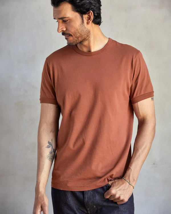 Tees + Henleys*Outerknown Sojourn Tee Copper