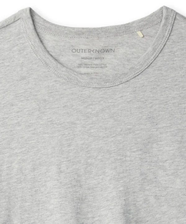 Tees + Henleys*Outerknown Sojourn Tee Heathergrey