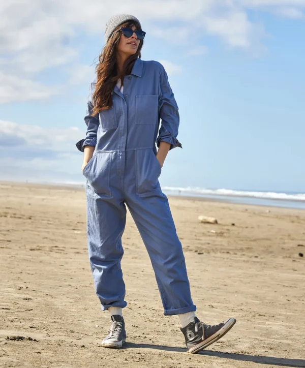 Jumpsuits + Dresses*Outerknown Station Jumpsuit Frenchblue