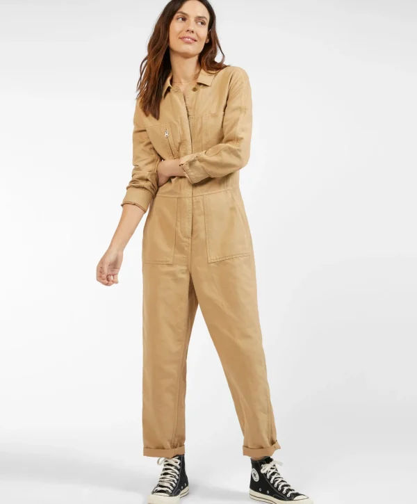 Jumpsuits + Dresses*Outerknown Station Jumpsuit Sand