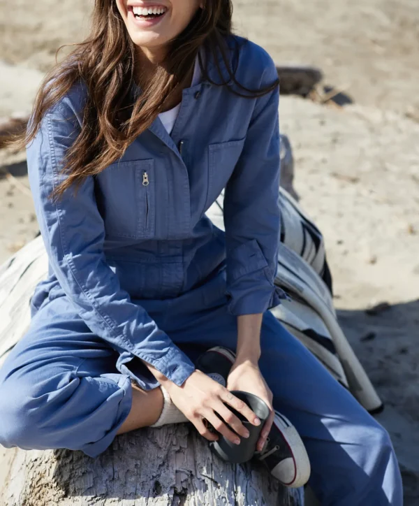 Jumpsuits + Dresses*Outerknown Station Jumpsuit Frenchblue