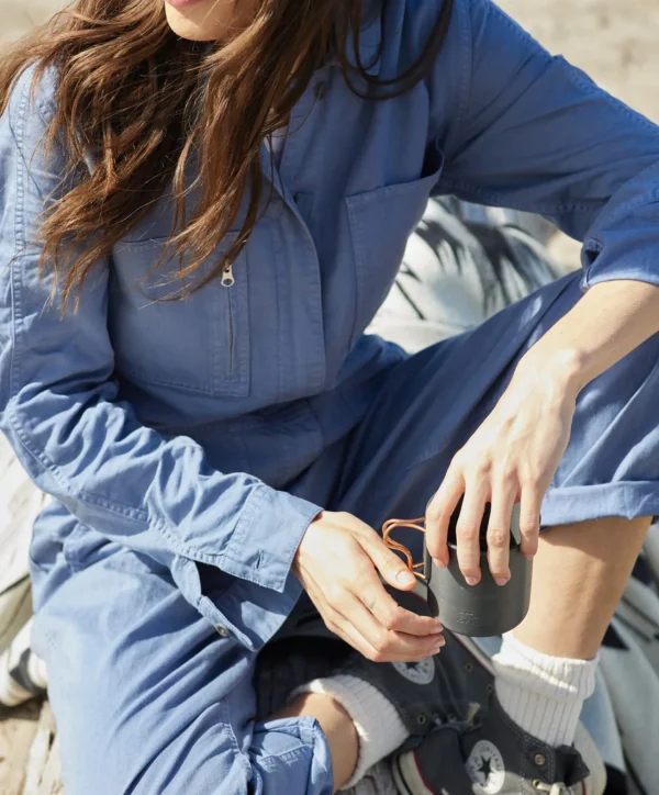 Jumpsuits + Dresses*Outerknown Station Jumpsuit Frenchblue