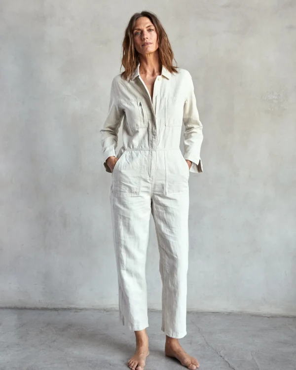 Jumpsuits + Dresses*Outerknown Station Jumpsuit Natural