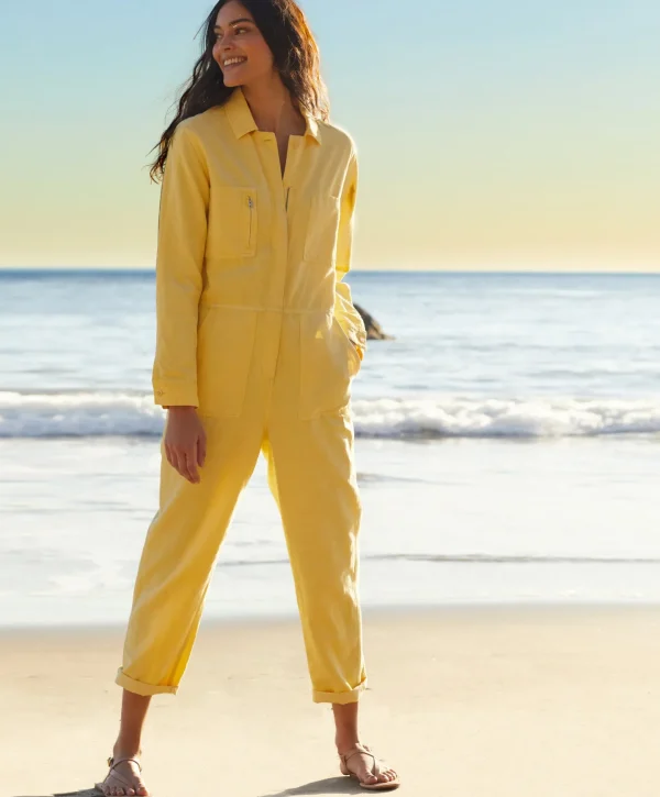 Jumpsuits + Dresses*Outerknown Station Jumpsuit Sand