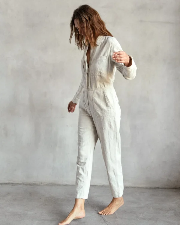 Jumpsuits + Dresses*Outerknown Station Jumpsuit Natural