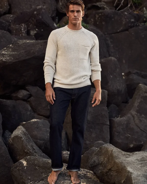 Sweaters*Outerknown Stinson Rollneck Sweater Natural