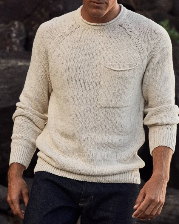 Sweaters*Outerknown Stinson Rollneck Sweater Natural