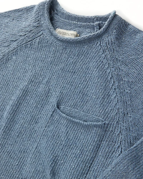 Sweaters*Outerknown Stinson Rollneck Sweater Fadeddenim