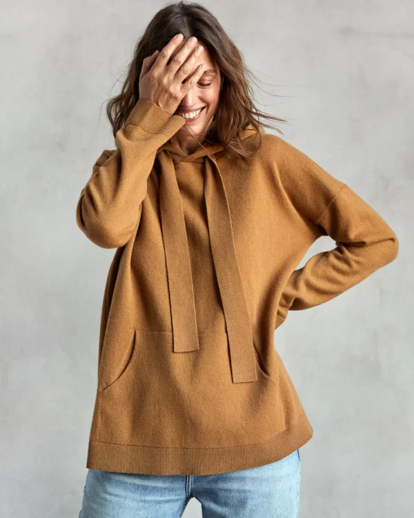 Lounge | Sweatshirts*Outerknown Stowaway Hooded Sweater Heathercamel