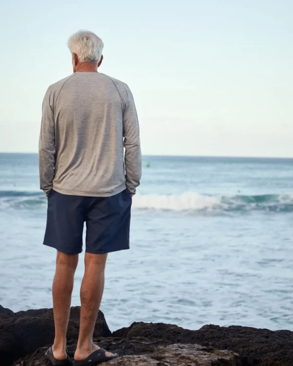 Shirts*Outerknown Sun Shirt Heathergrey