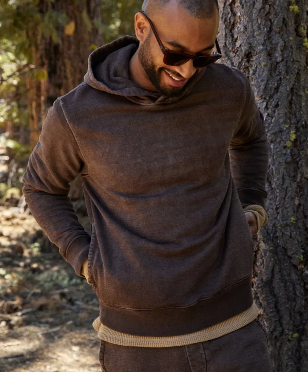 Lounge | Sweatshirts*Outerknown Sur Snap Hoodie Coffee