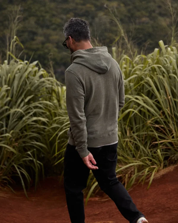 Lounge | Sweatshirts*Outerknown Sur Snap Hoodie Olivebranch