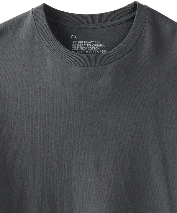 Tees + Henleys*Outerknown The Big Heavy Tee Washedblack