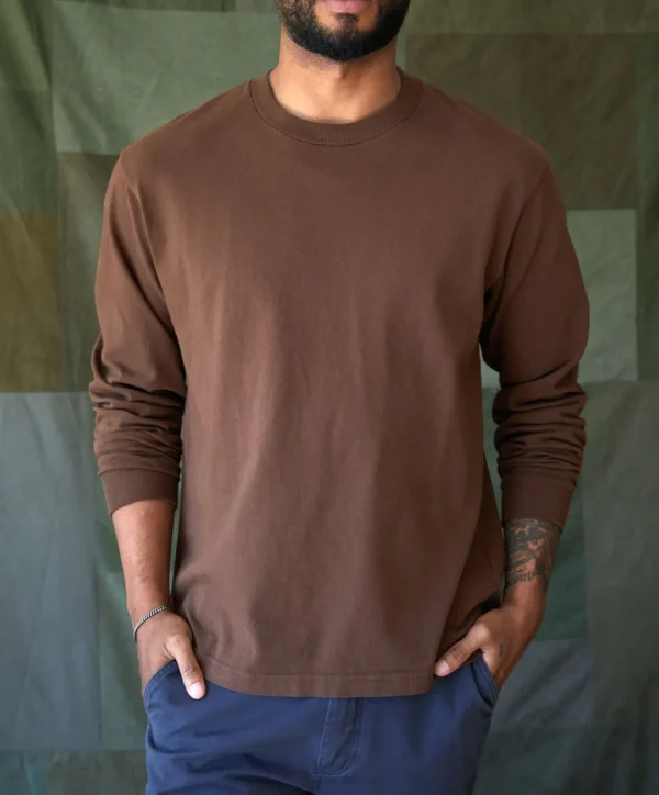 Tees + Henleys*Outerknown The Big Heavy Tee Darkroast