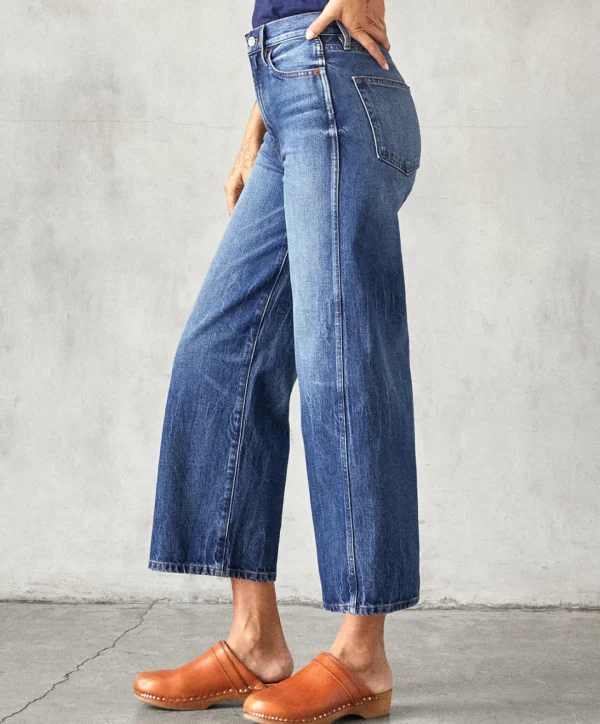 Pants + Shorts*Outerknown The Brook Wide Leg Jean Deepindigo