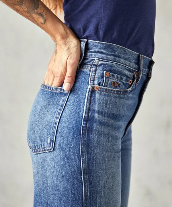 Pants + Shorts*Outerknown The Brook Wide Leg Jean Deepindigo