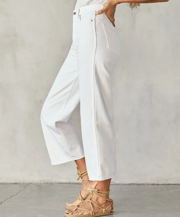 Pants + Shorts*Outerknown The Brook Wide Leg Jean Whitecap