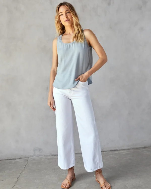 Pants + Shorts*Outerknown The Brook Wide Leg Jean Whitecap