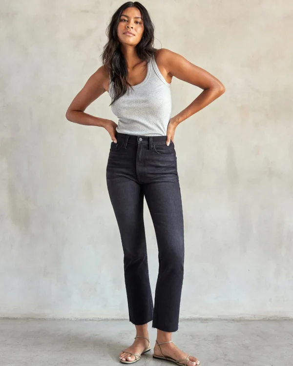 Pants + Shorts*Outerknown The Costa Crop Jean Obsidian