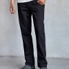 Pants*Outerknown The Dunes Straight Jean Blacksands