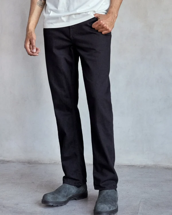 Pants*Outerknown The Dunes Straight Jean Blacksands