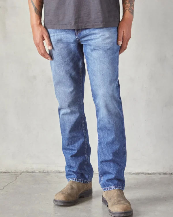 Pants*Outerknown The Dunes Straight Jean Trueblue