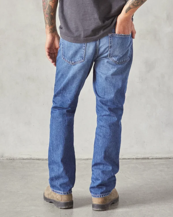 Pants*Outerknown The Dunes Straight Jean Trueblue