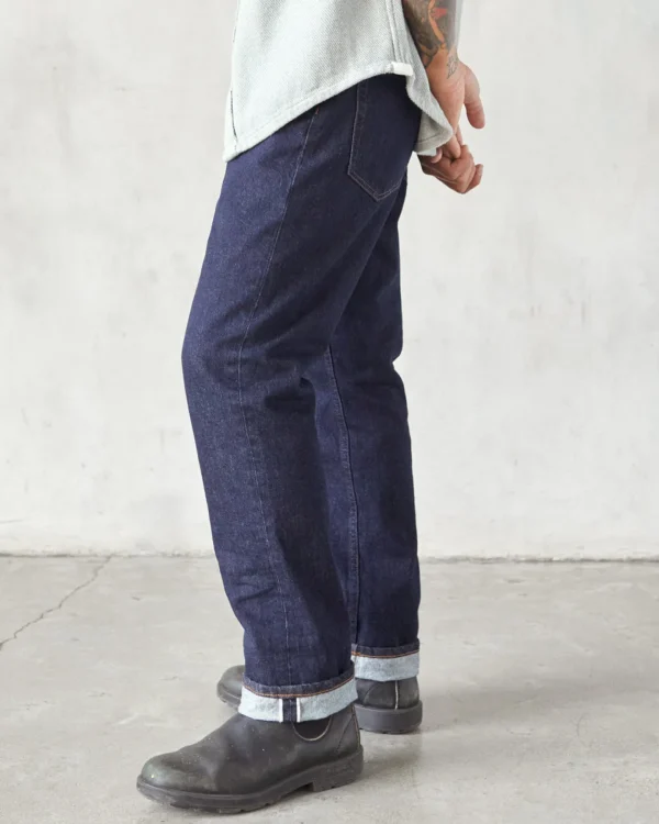 Pants*Outerknown The Dunes Straight Selvedge Jean Rinse