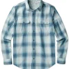 Shirts*Outerknown The Slowdown Shirt Bluewaveombreplaid