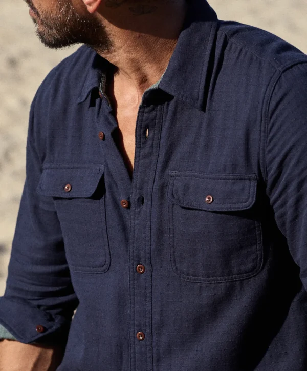 Shirts*Outerknown The Slowdown Shirt Indigo