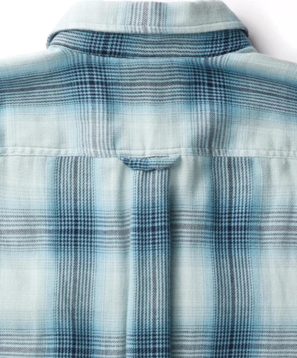 Shirts*Outerknown The Slowdown Shirt Bluewaveombreplaid