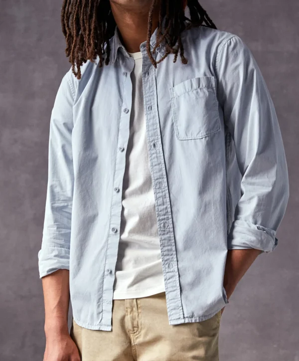 Shirts*Outerknown The Studio Shirt Bluedust