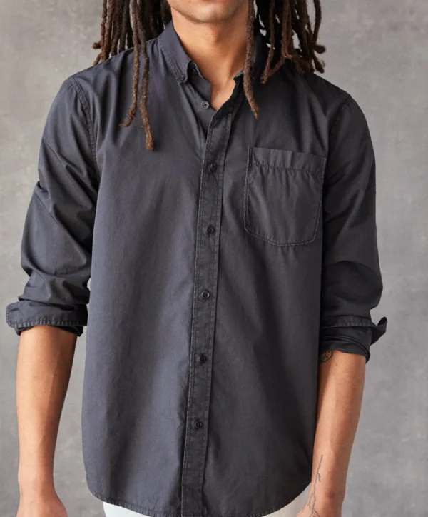 Shirts*Outerknown The Studio Shirt Washedblack