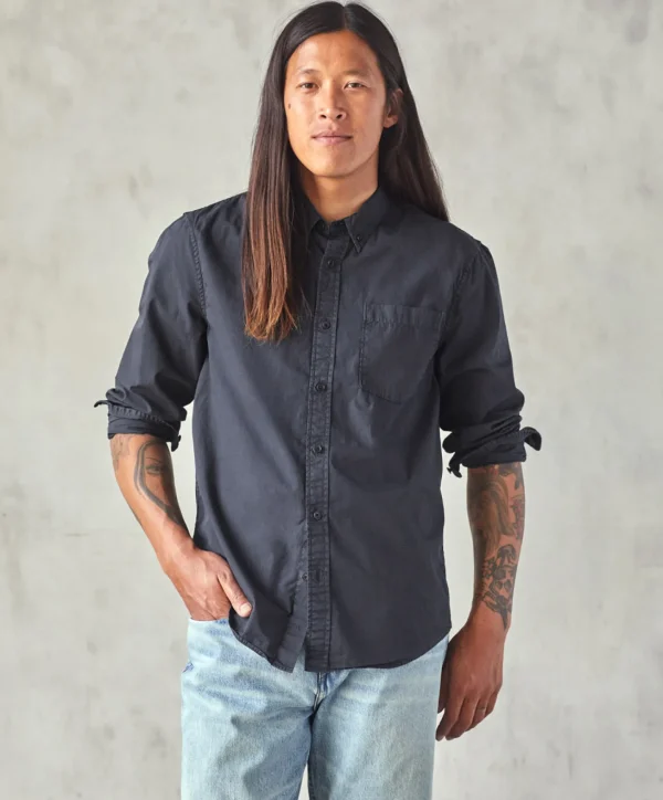 Shirts*Outerknown The Studio Shirt Washedblack