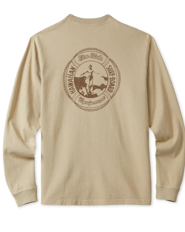 Tees + Henleys*Outerknown Tom Blake Lifesaver L/S Tee Sandbar