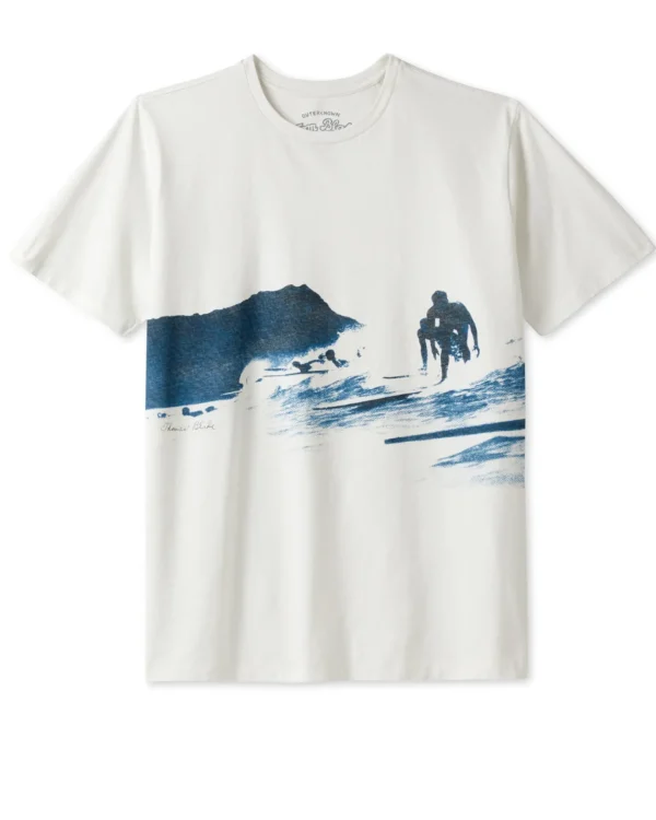 Tees + Henleys*Outerknown Tom Blake Wave Tee Salt