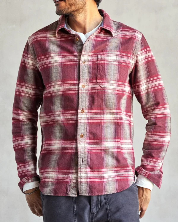 Shirts*Outerknown Transitional Slub Flannel Bricklandandseaplaid