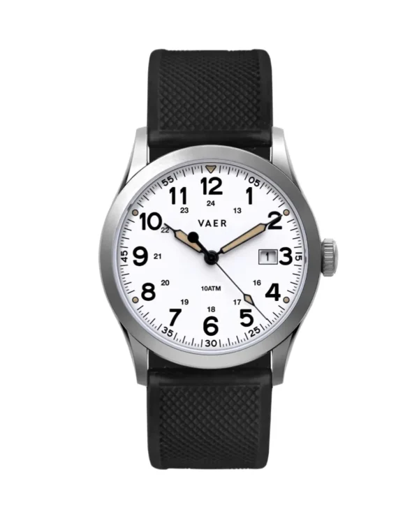 Watches*Outerknown VAER S3 Calendar Field White