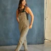 Jumpsuits + Dresses*Outerknown Voyage Cord Overalls Olivenight