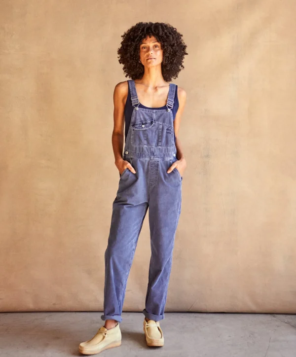 Jumpsuits + Dresses*Outerknown Voyage Cord Overalls Indigo