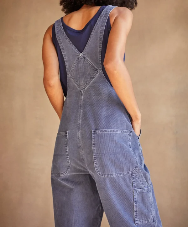 Jumpsuits + Dresses*Outerknown Voyage Cord Overalls Indigo