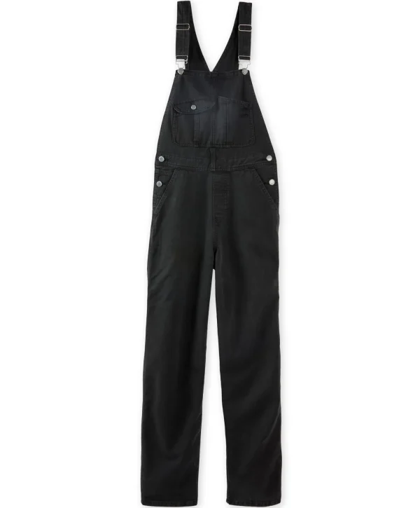 Jumpsuits + Dresses*Outerknown Voyage Overalls Pitchblack